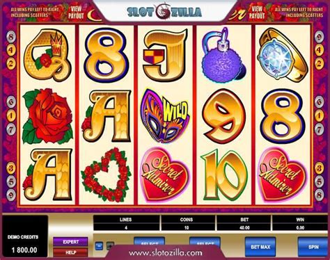 Secret Admirer™ Slot Machine Game to Play Free .